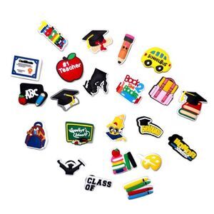 Teacher Jibbitz brand new (random set of 10 pcs)